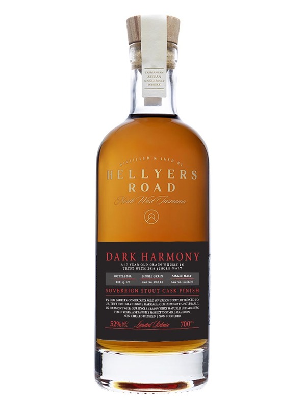Hellyers Road Distillery - The Dark Harmony Cask 52% 700ml
