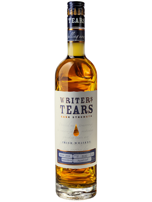 Writers Tears Cask Strength Single Malt Irish Whiskey 53% 700ml