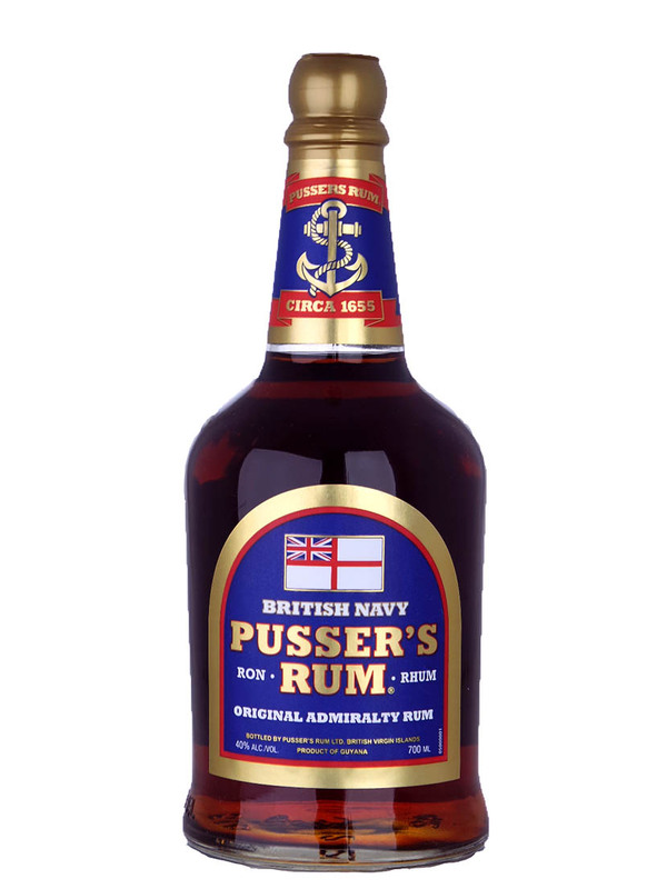 Pussers Navy Rum Blue Label 40% 700ml