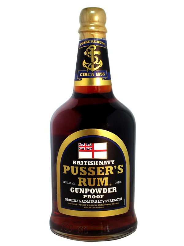 Pussers Rum Gunpowder Proof 54.5% 700ml