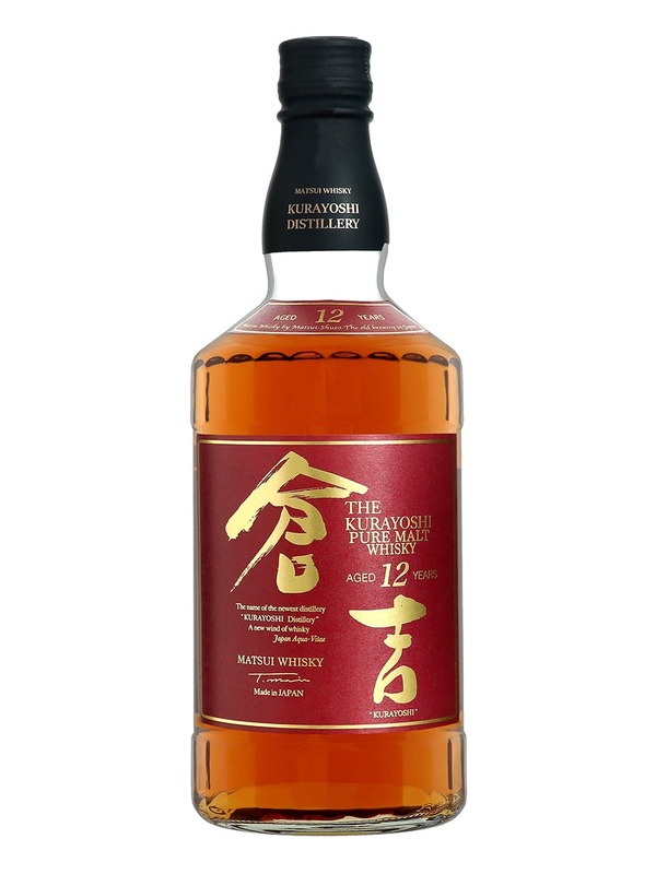 Kurayoshi 12 Year Old Japanese Pure Malt Whisky 43% 700ml