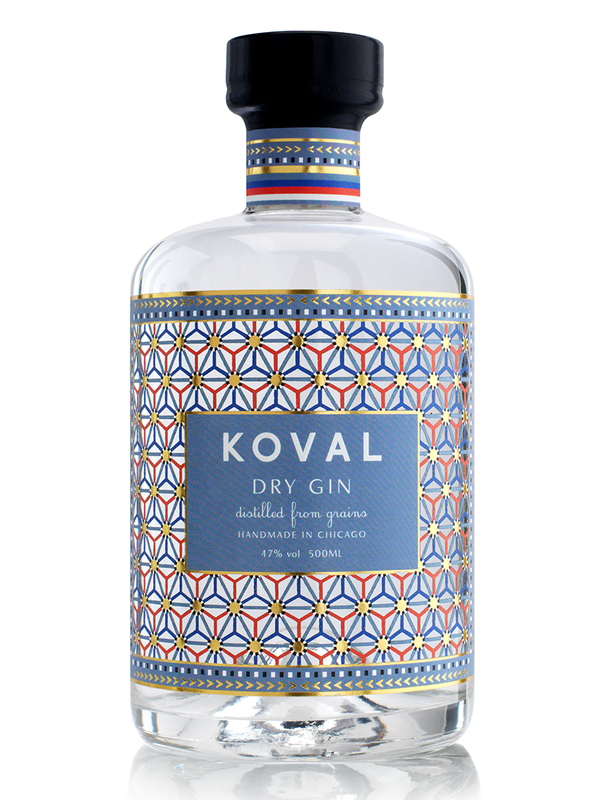 KOVAL Organic Dry Gin 47% 500ml