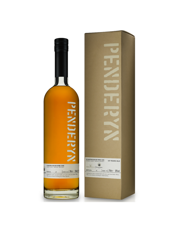 Penderyn Ex-Australian Red Wine Cask Single Malt Welsh Whisky AW2 50% 700ml -Mind Spirits Exclusive- 18y